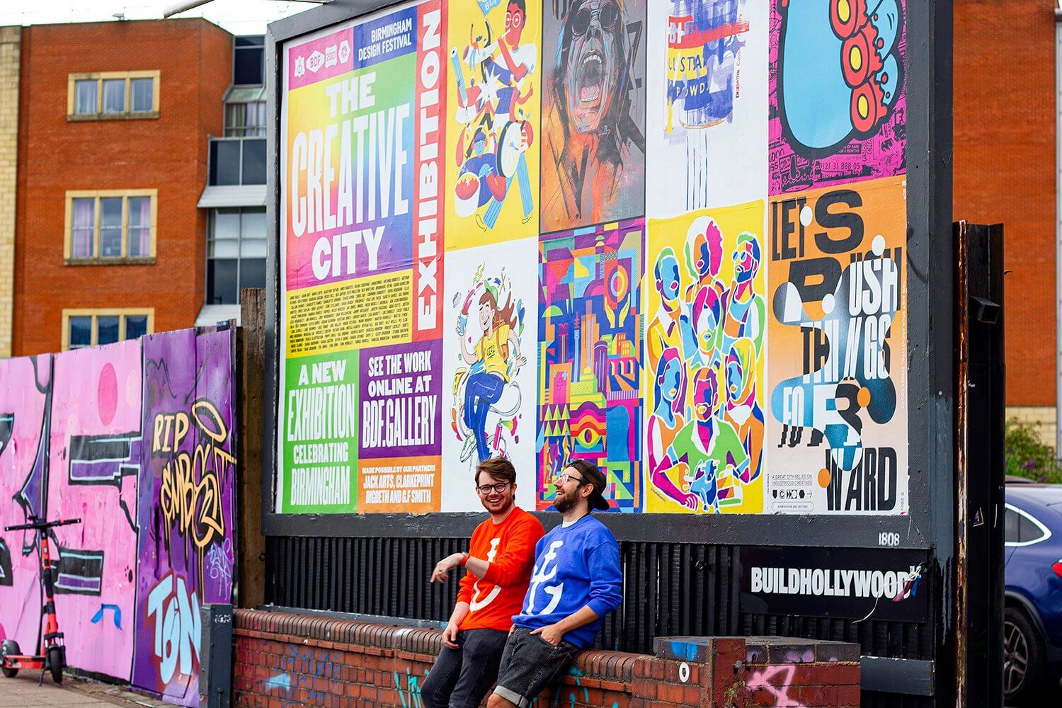 Dan Alcorn (left) and Luke Tonge Birmingham Design Festival.