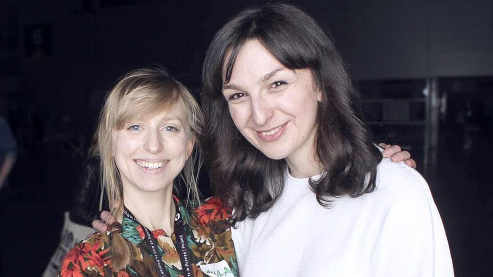 Paula Kacprzak (left) and Olga Rafalska