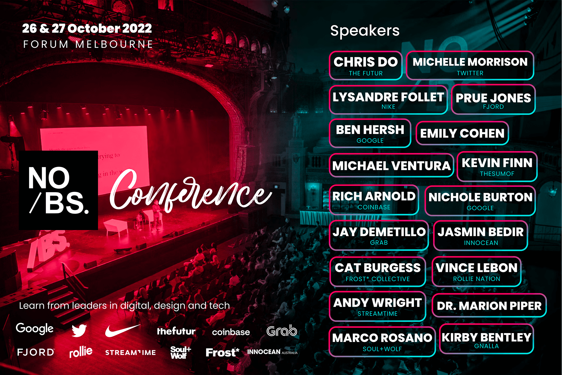 NO/BS Conference Melbourne